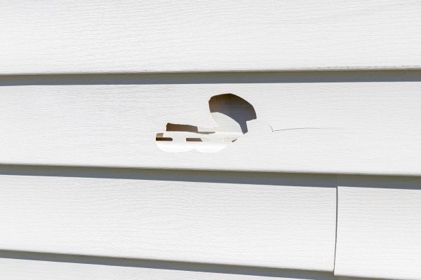Cost of White Vinyl Siding Repair in Saint Cloud